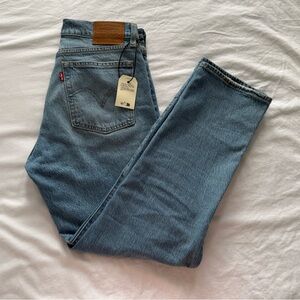Levi's Light Blue Straight Jeans